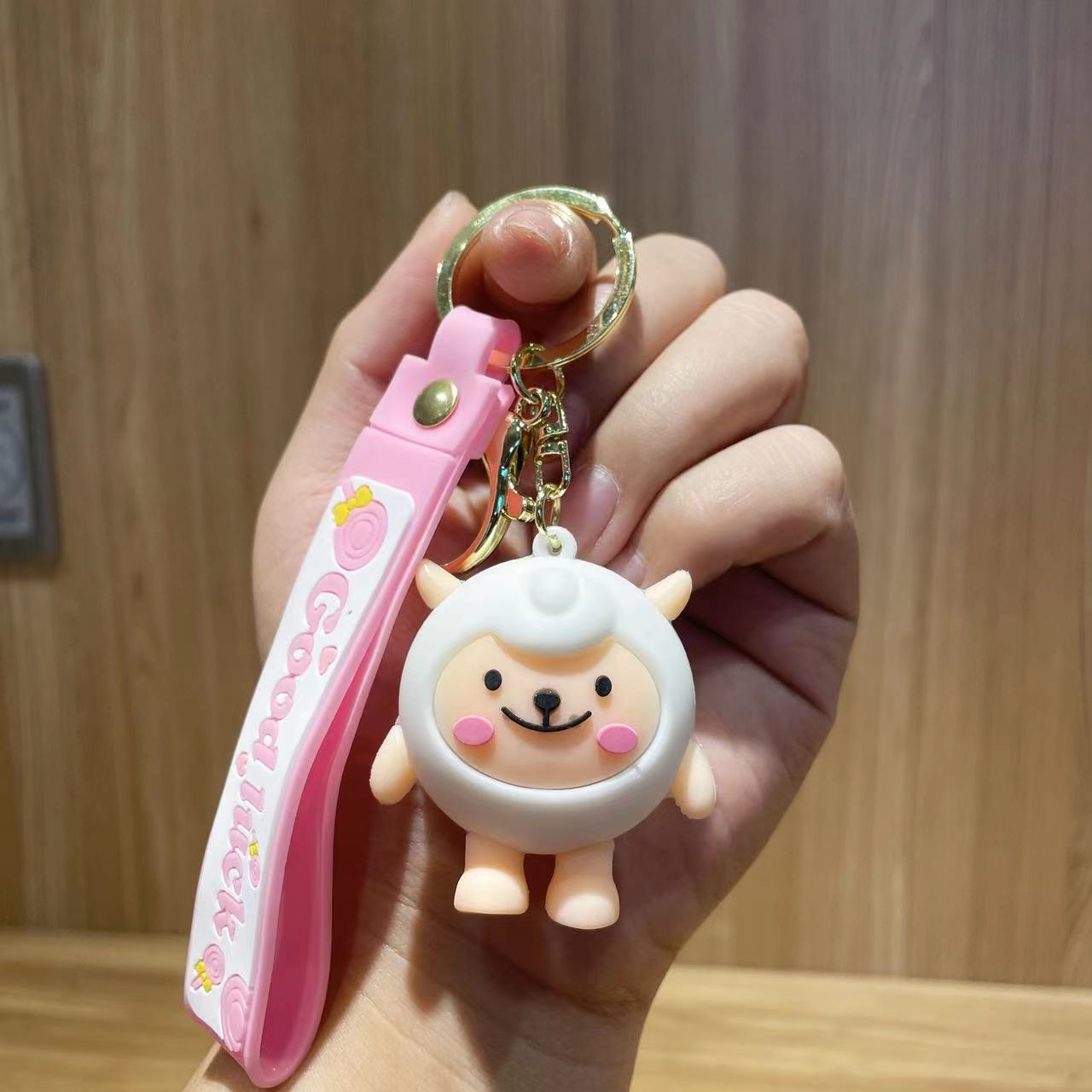 Wholesale Cartoon Cute Silicone Keychains ACC-KC-Qichu006