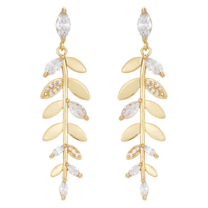 Wholesale silver needle earrings tassel earrings