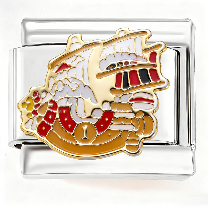 Wholesale 9mm Italian Charm Starter Bracelets DIY Cute cartoon Stainless Steel Composable Bracelet