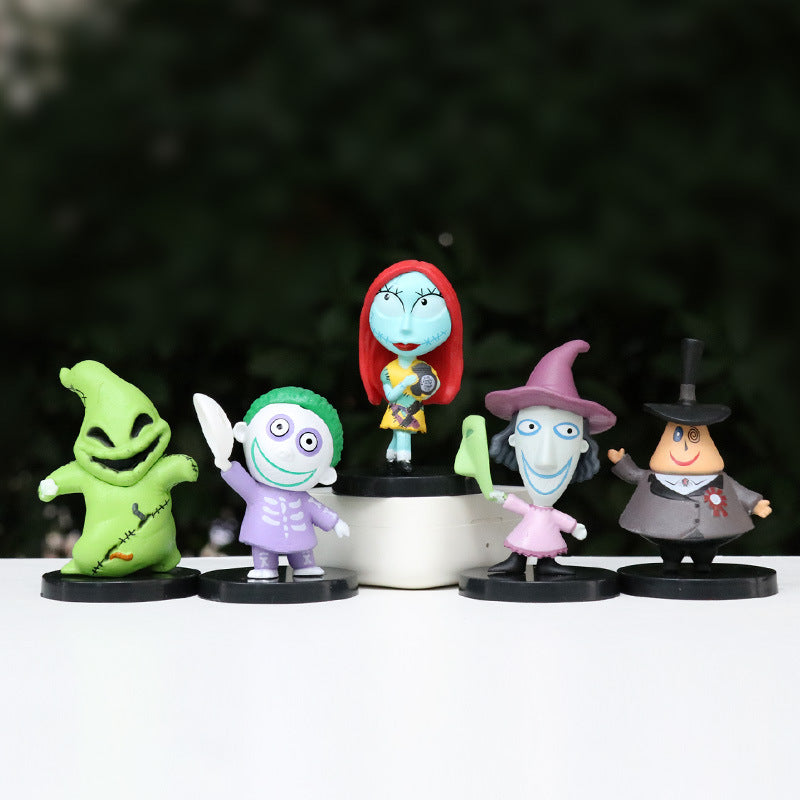 Wholesale  Horror Ghost Chainsaw Clown Doll Decoration Ornaments