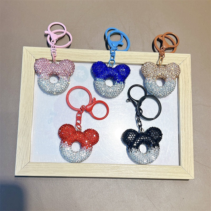 Wholesale Cartoon Cute Diamond Hollow Keychains ACC-KC-WoAn012