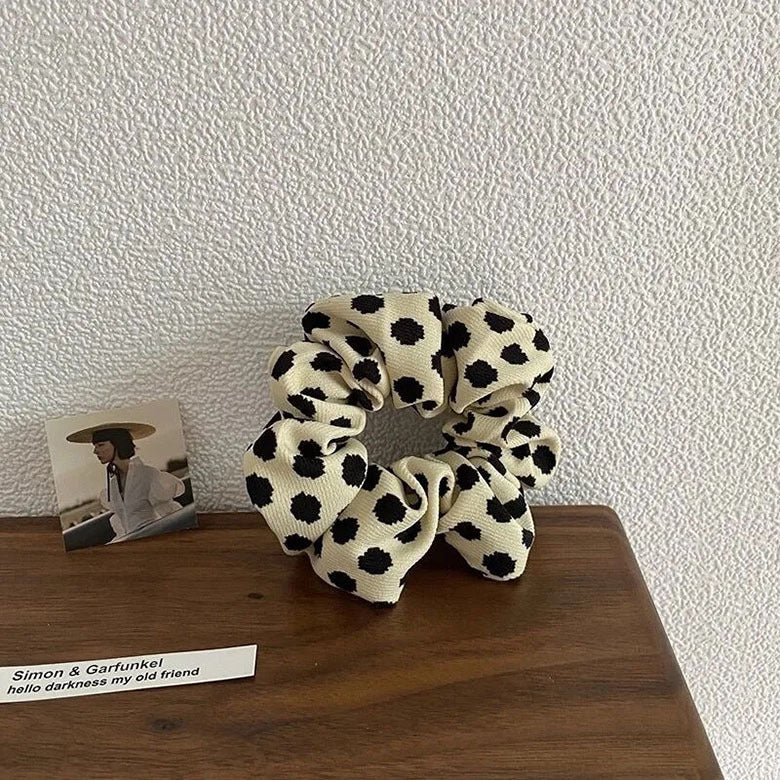 Wholesale Vintage Leopard Print Hair Scrunchies ACC-HS-Hanl006