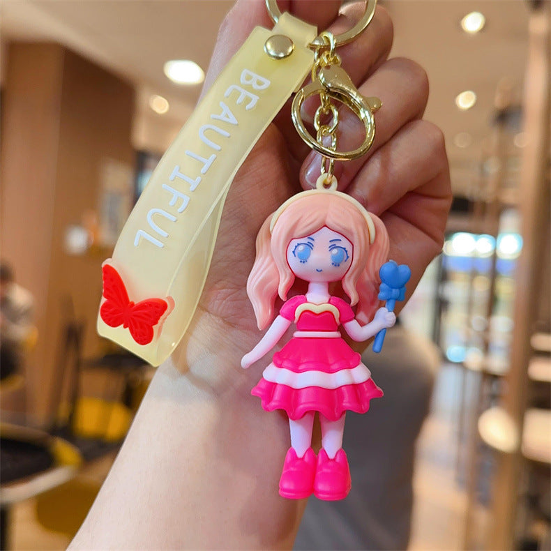 Wholesale Cartoon Cute PVC Keychain ACC-KC-Yuew001