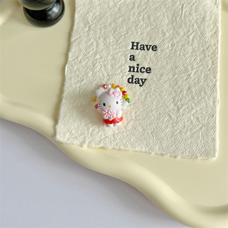 Wholesale  Beaded Cat Ring