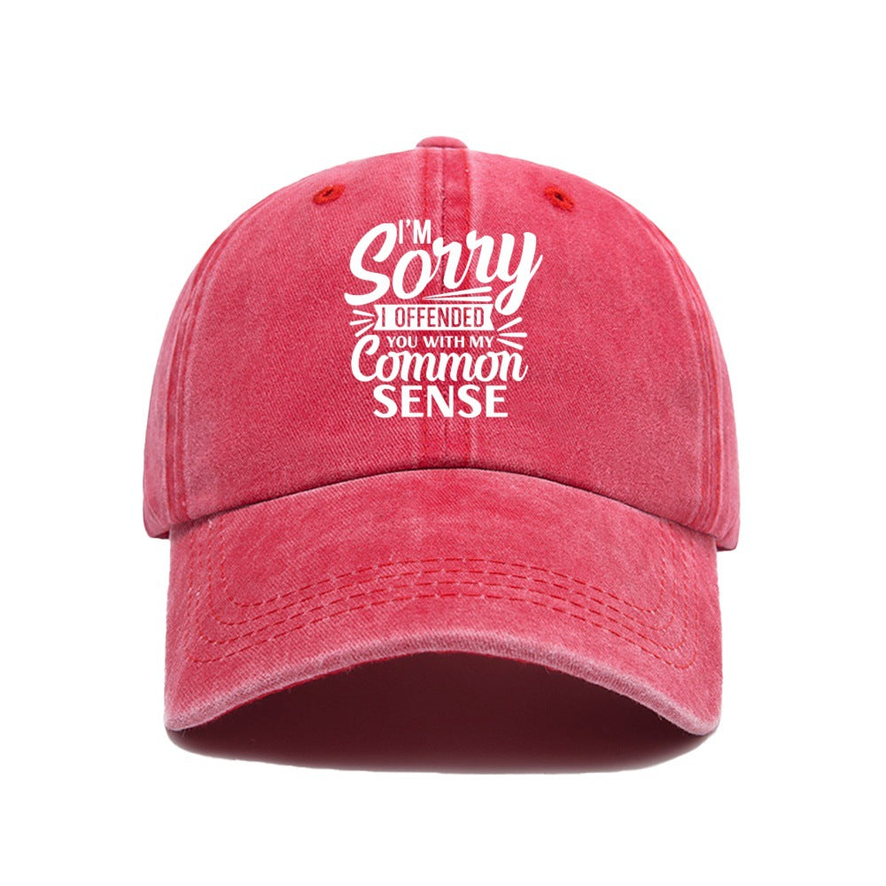 Wholesale Letter embroidery fashion baseball cap