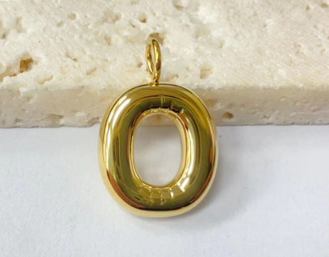 Wholesale Stainless steel bubble letter pendant