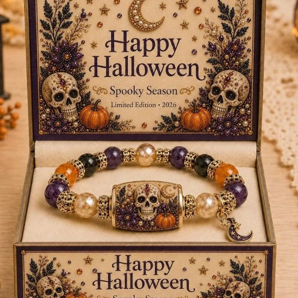 Wholesale  Ghost Magic Hat Charm Beaded Bracelet Fashion Jewelry Accessory Gift for Party Boutique Resale