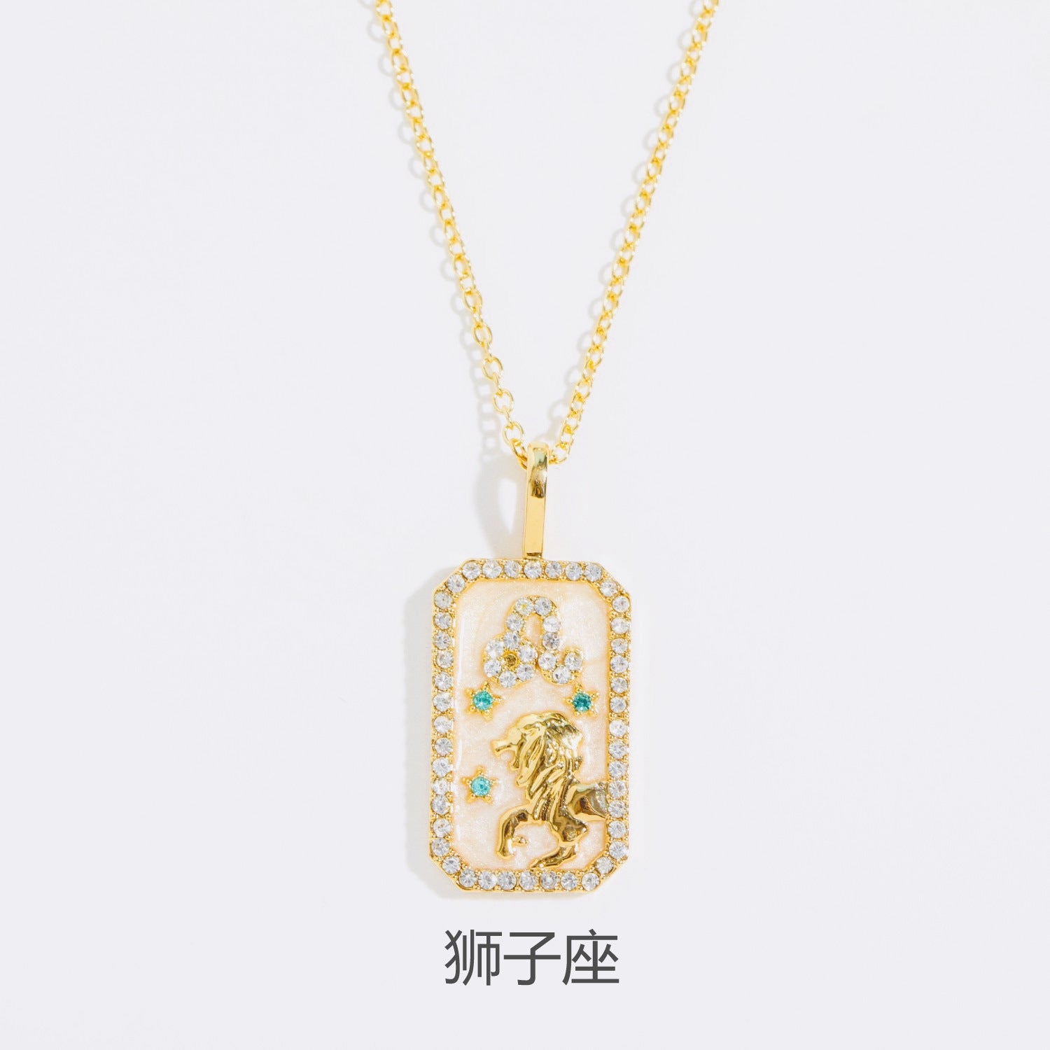 Wholesale Zodiac Contion Colorful Birthstone Necklace,  Chic Jewelry Accessory for Everyday Wear