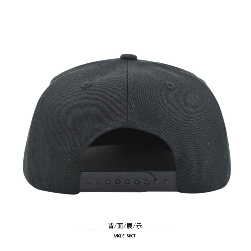 Wholesale Cartoon Letter Embroidered Flat-edge Baseball Cap