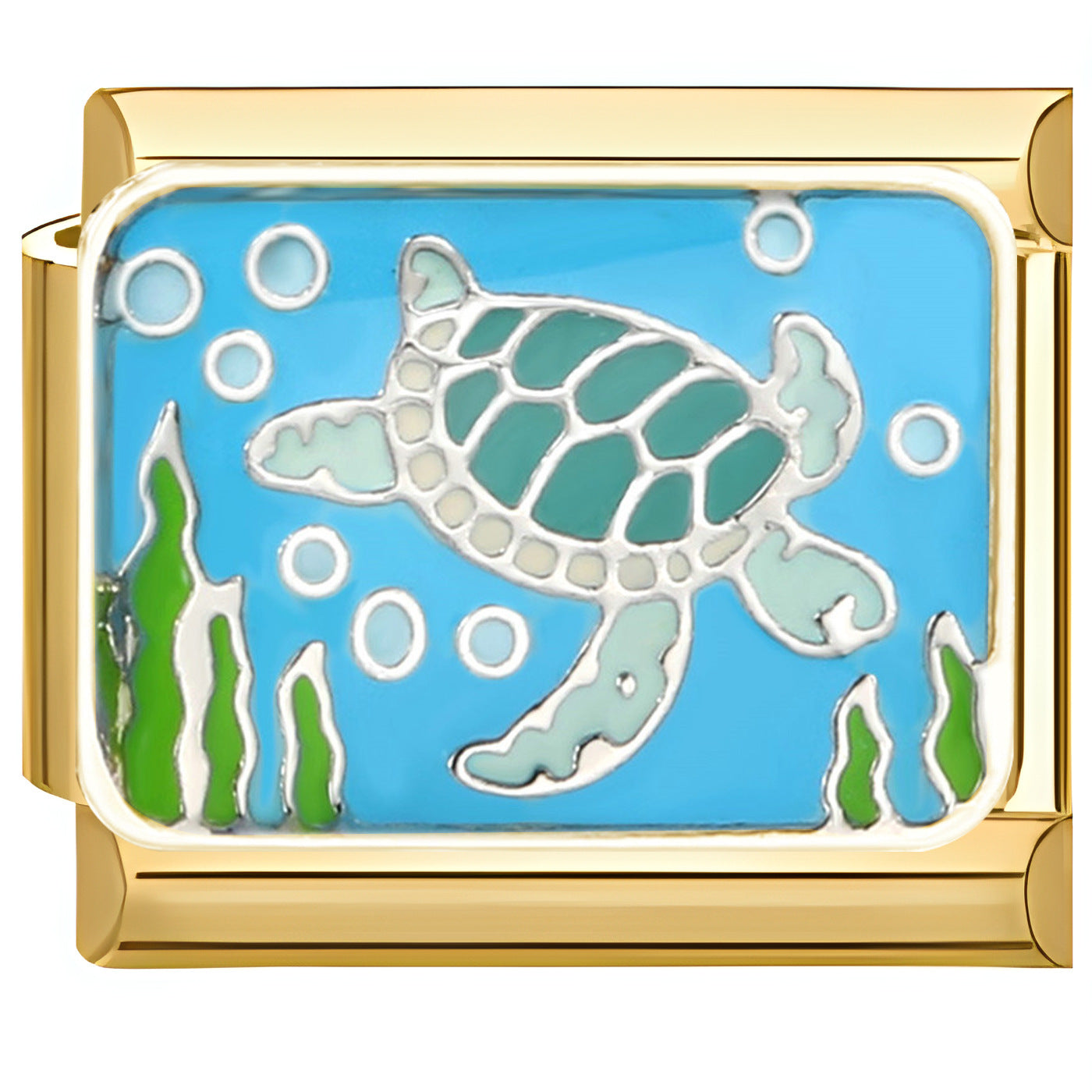 Wholesale Italian Charm Bracelet 9mm DIY Zircon Girls  Creative Stainless Steel Composable Bracelet