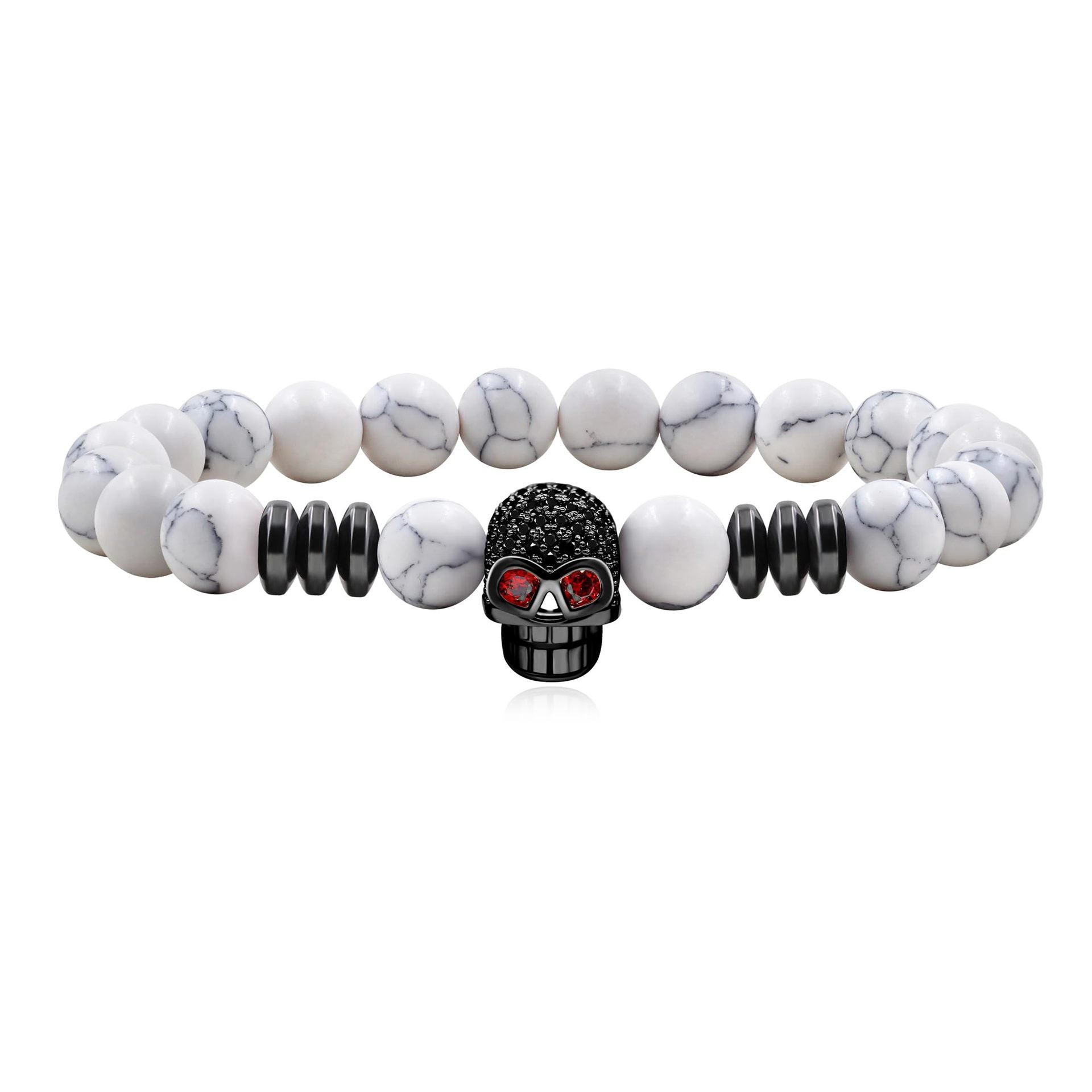 Wholesale Halloween Black Fruits Black Rabbing Black Diamond Diamond Skull Bracelet ACC-BT-FenRui011