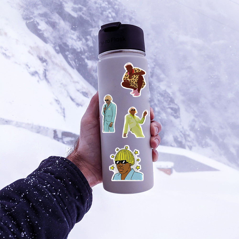 Wholesale 50pcs Singer graffiti stickers for notebooks and cups
