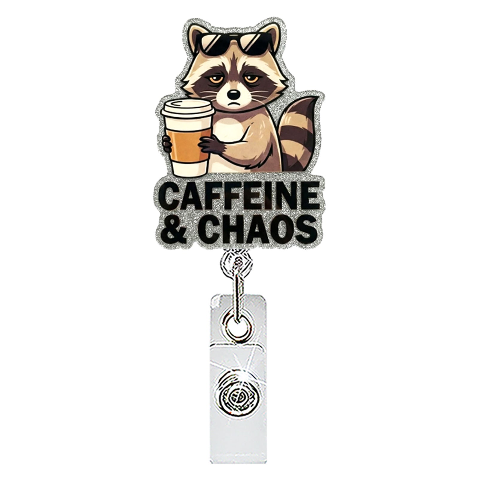 Wholesale Cartoon Dinosaur Frog Mouse Retractable Badge Reel Stylish Acrylic Fashion Accessory