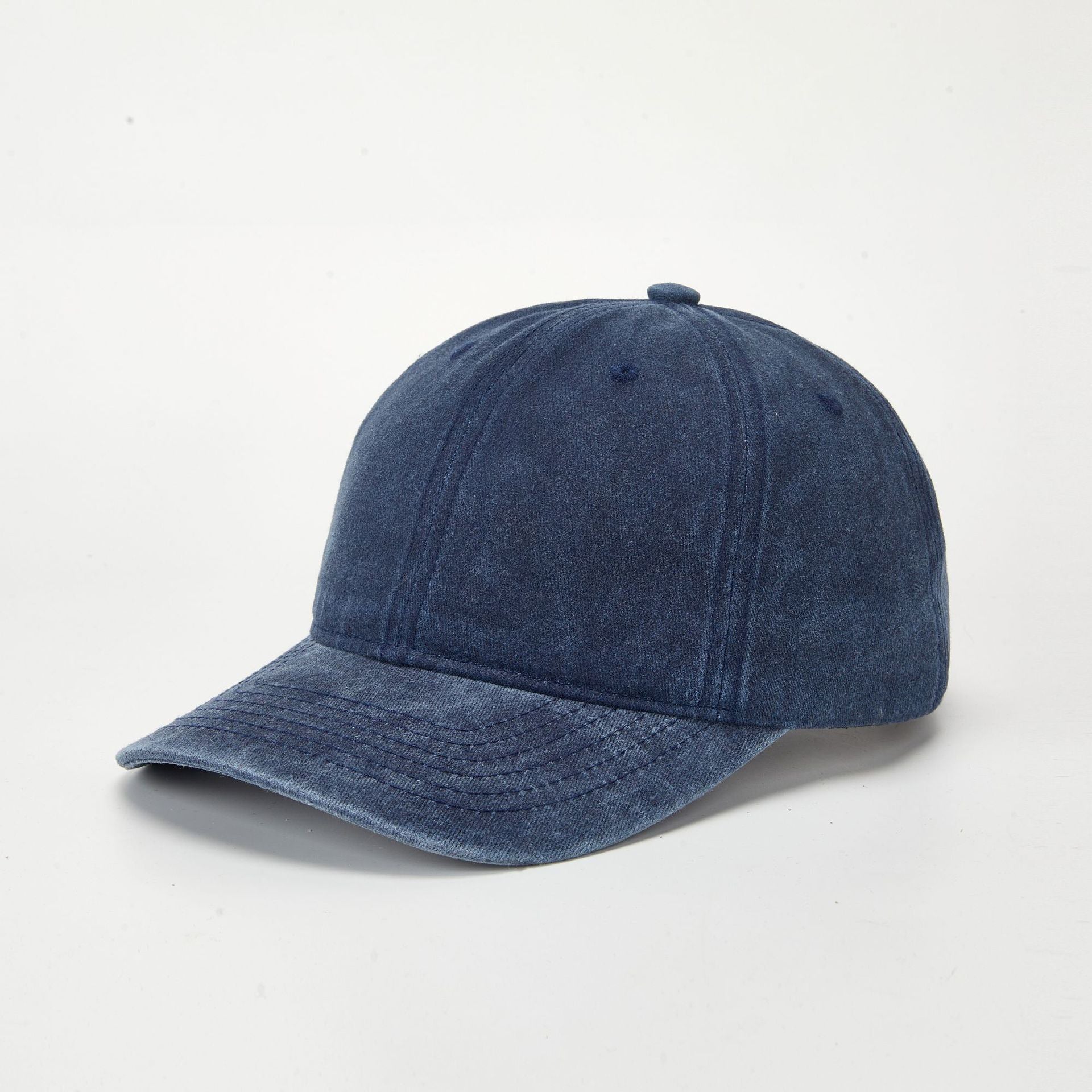 Wholesale Retro Washed Baseball Cap Women S Solid Color Adjustable Distressed Cap Fashion Accessory
