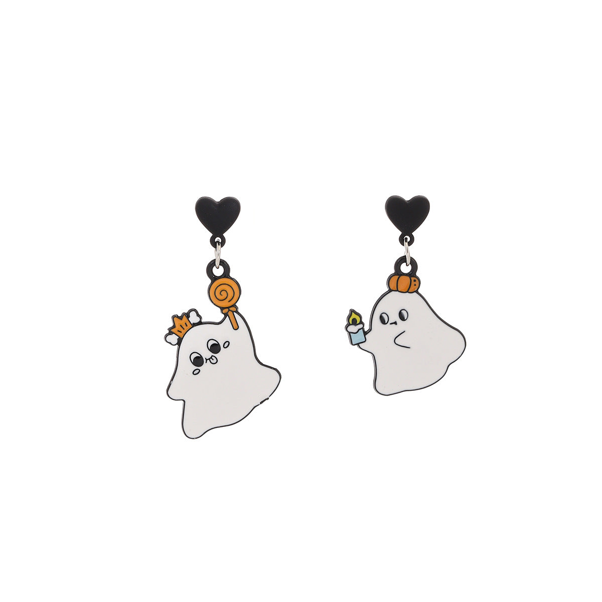 Wholesale  cartoon cute ghost pumpkin earrings