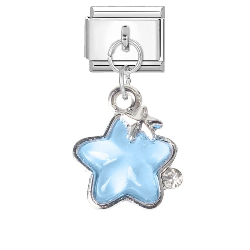 Wholesale 9mm Italian Charm Starter Bracelets DIY Pendant Style Stainless Steel Composable Bracelet