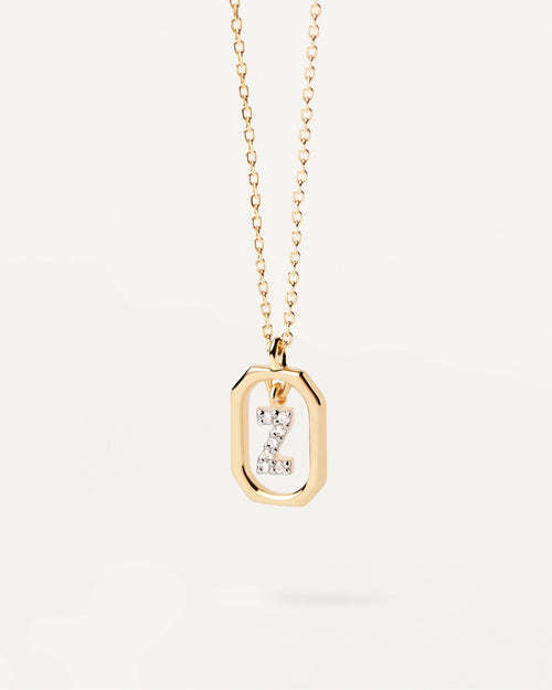 Wholesale Silver MINI Letter Necklace