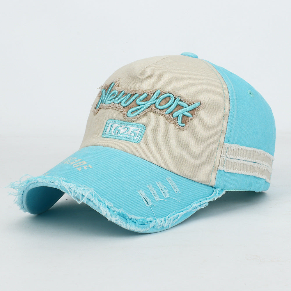Wholesale Distressed Cotton Men's Baseball Cap ACC-HT-RongZhao028