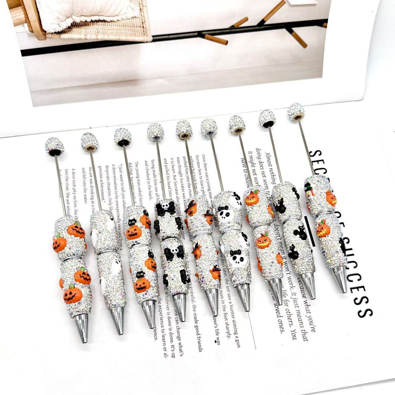 Wholesale Halloween diy beadable pens