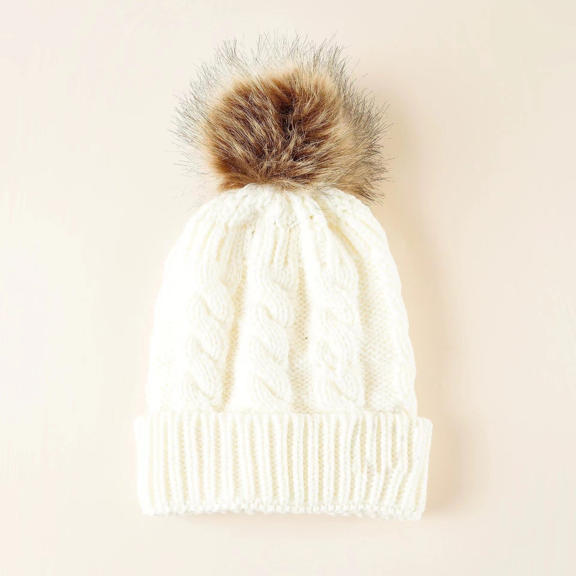 Wholesale Autumn Wool Ball Knitted Hat ACC-HT-Suli004