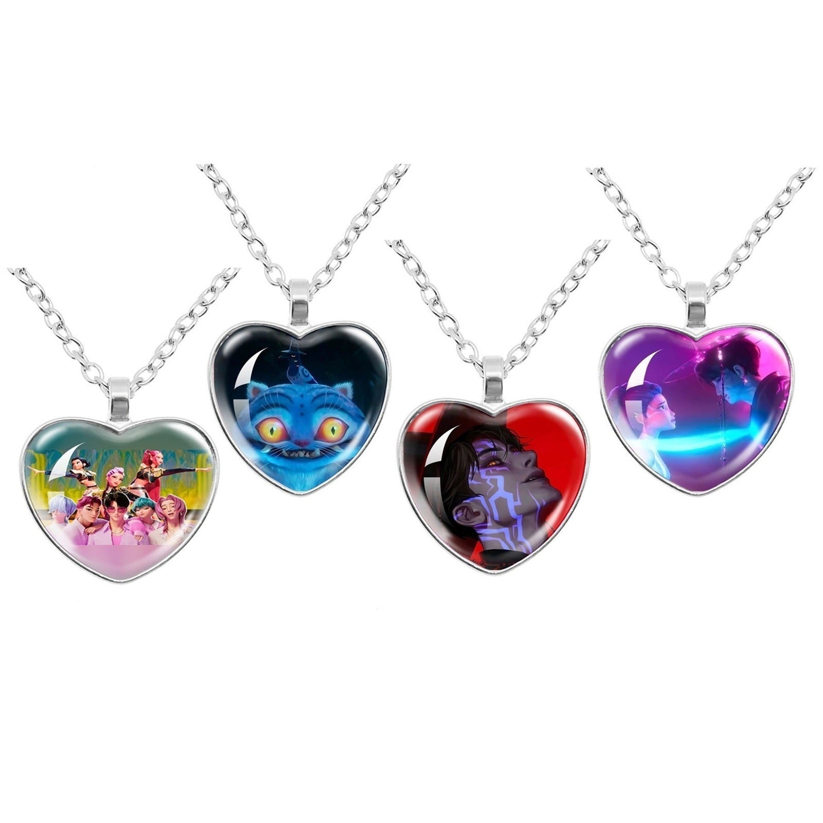 Wholesale  Kpop  Heart Necklace ACCVIP