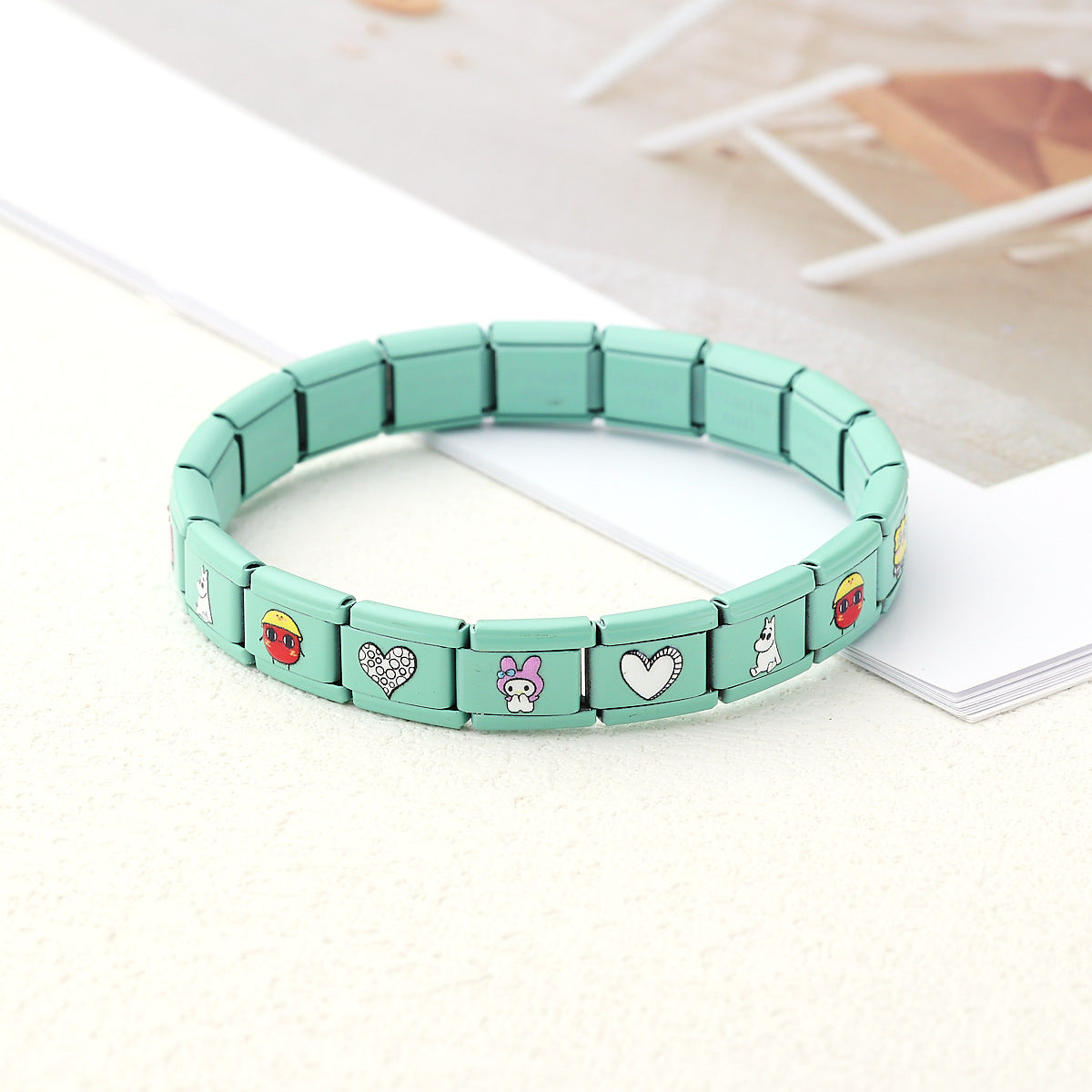 Wholesale Italian Charm Bracelet Colorful Bracelet