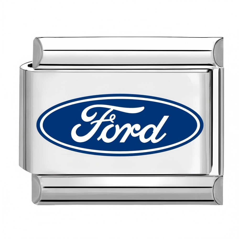 Wholesale 10pcs Italian Charm Bracelet 9mm DIY Splicing Car Logo Heart Moon Stainless Steel Composable Bracelet