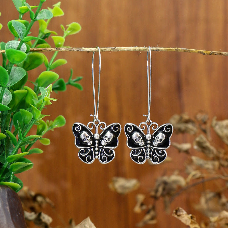 Wholesale Bohemian hippie earrings fashion alloy long exaggerated earrings retro nostalgic female earrings ear jewelry
