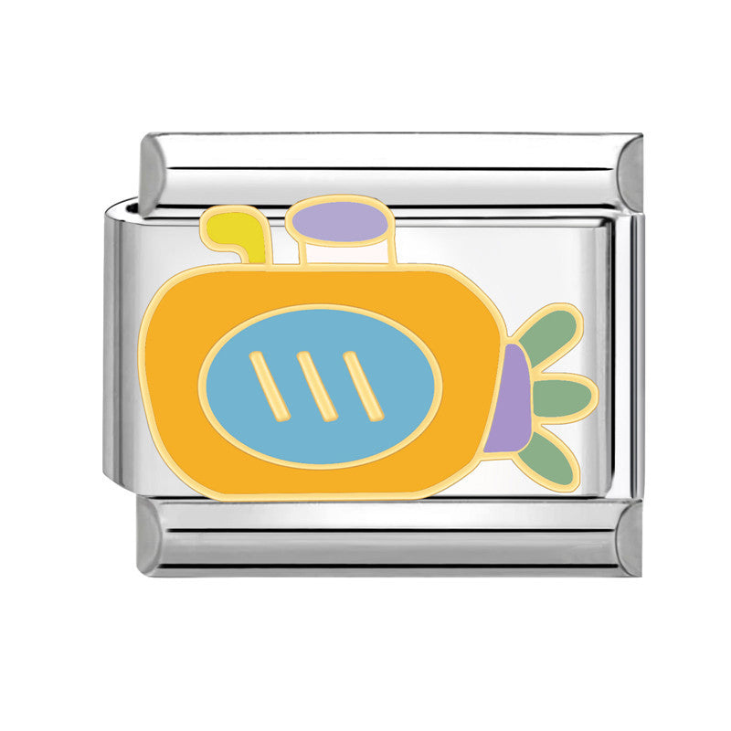 Wholesale  Italian Beaded Bracelet 9mm DIY Splicing Removable Vintage Stainless Steel Combinable Bracelet