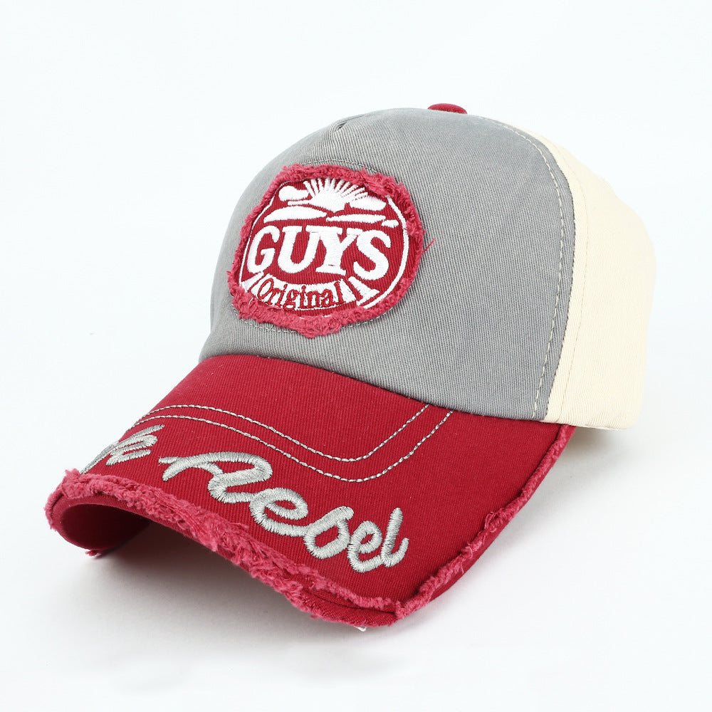 Wholesale Embroidered Vintage Washed Casual Cotton Baseball Cap ACC-HT-RongZhao015