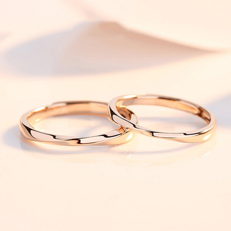 Wholesale s925 Sterling Silver  open adjustable diet ring