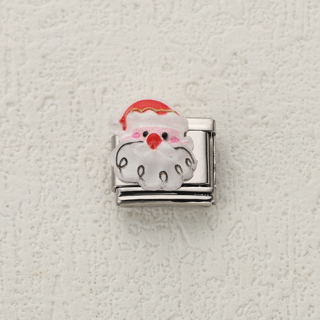 Wholesale 10pcs Italian Charm Bracelet 9mm DIY Splicing Christmas Collection Stainless Steel Composable Bracelet