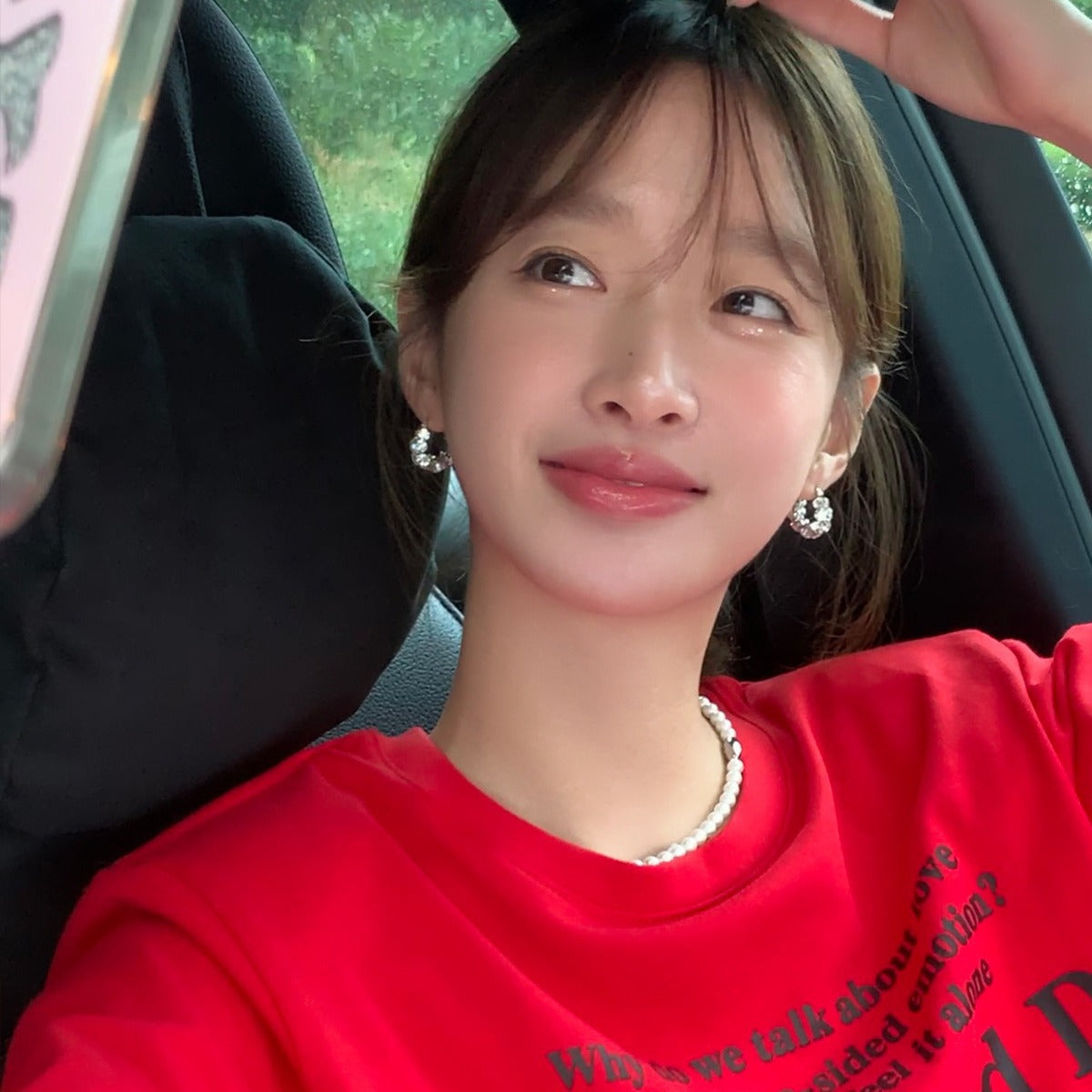 Wholesale full diamond zircon light luxury hoop earrings