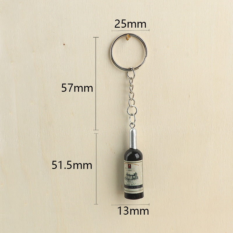 Wholesale  Wine Bottle Keychain