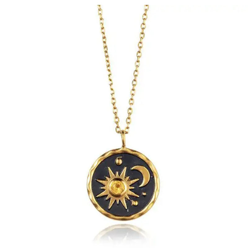 Wholesale Northern Lights Alloy Necklace for Women,  Unique Design,  New Colorful Enamel Oil-Drip Cross Necklace,  Sweater Chain