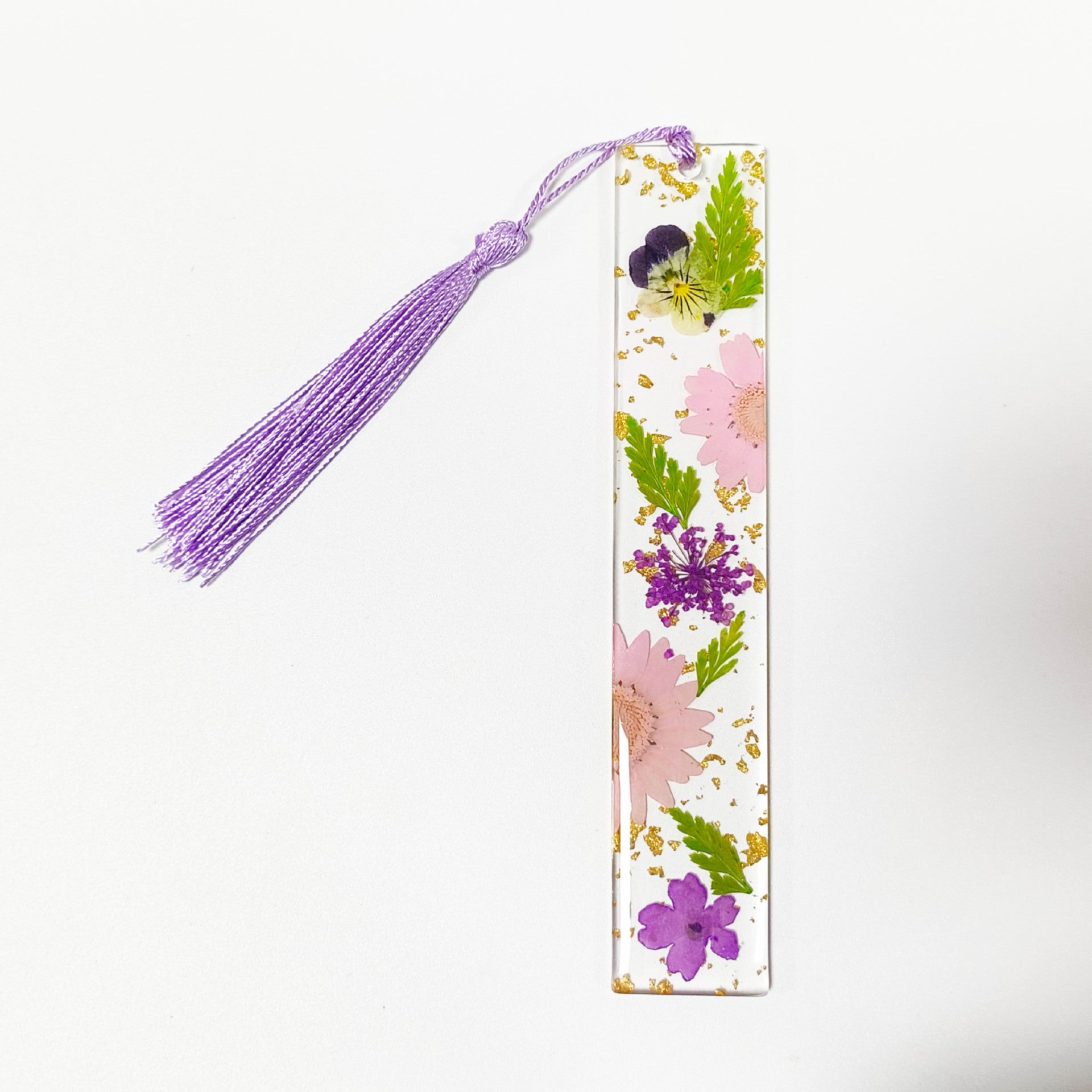 Wholesale drop glue bookmark dried flower bookmark