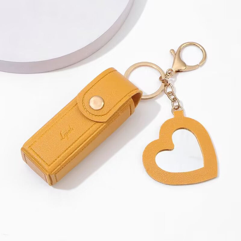 Wholesale PU Portable Lipstick Set Zero Wallet Keychain ACC-KC-YY001