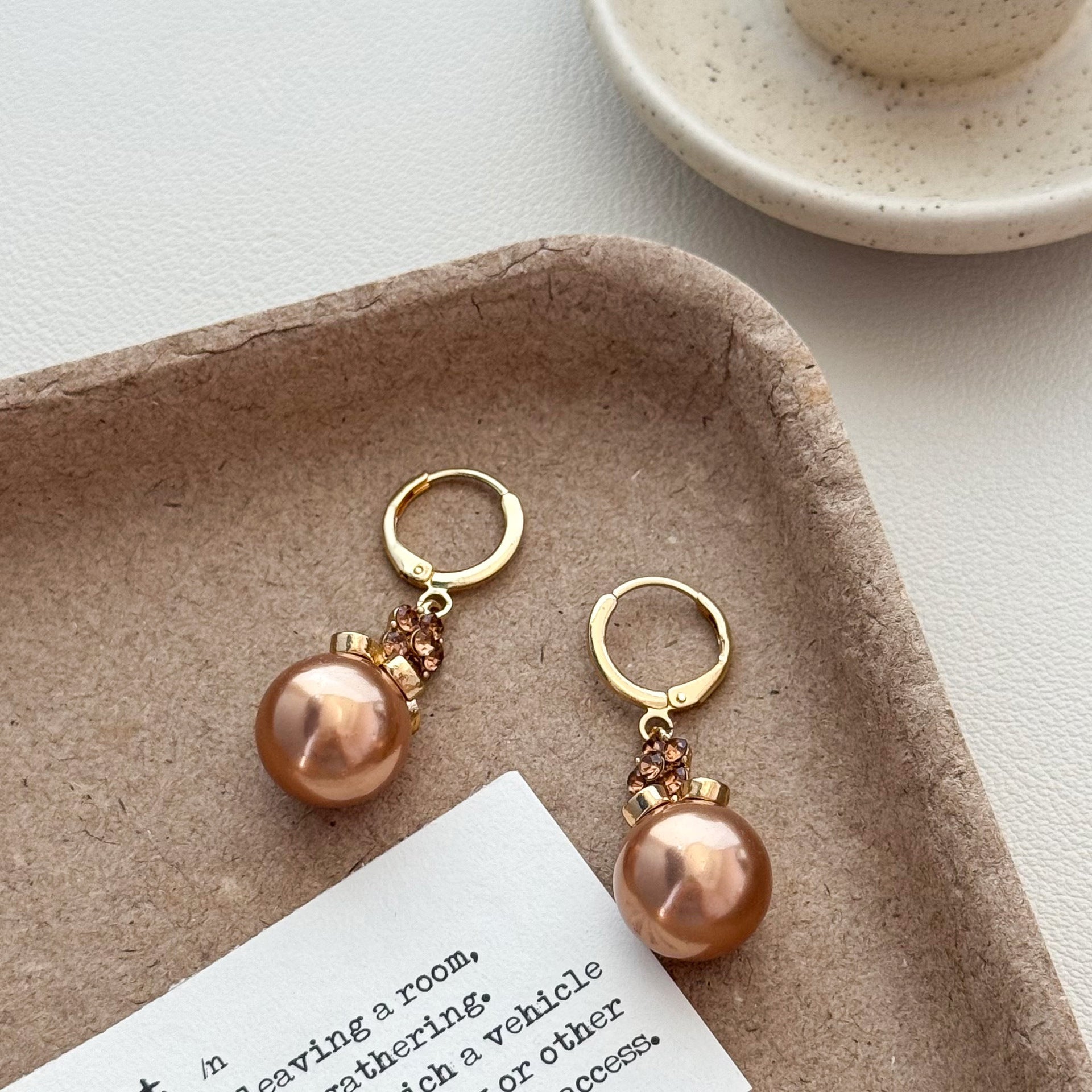Wholesale Trendy Geometric Ball Earrings Alloy Plated Shiny Fashion Jewelry Accessory For Gift Resale
