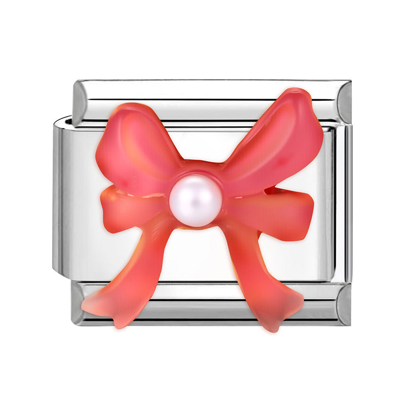 Wholesale  Italian Charm Bracelet 9mm DIY Colorful Personalized Creative Stainless Steel Composable Bracelet