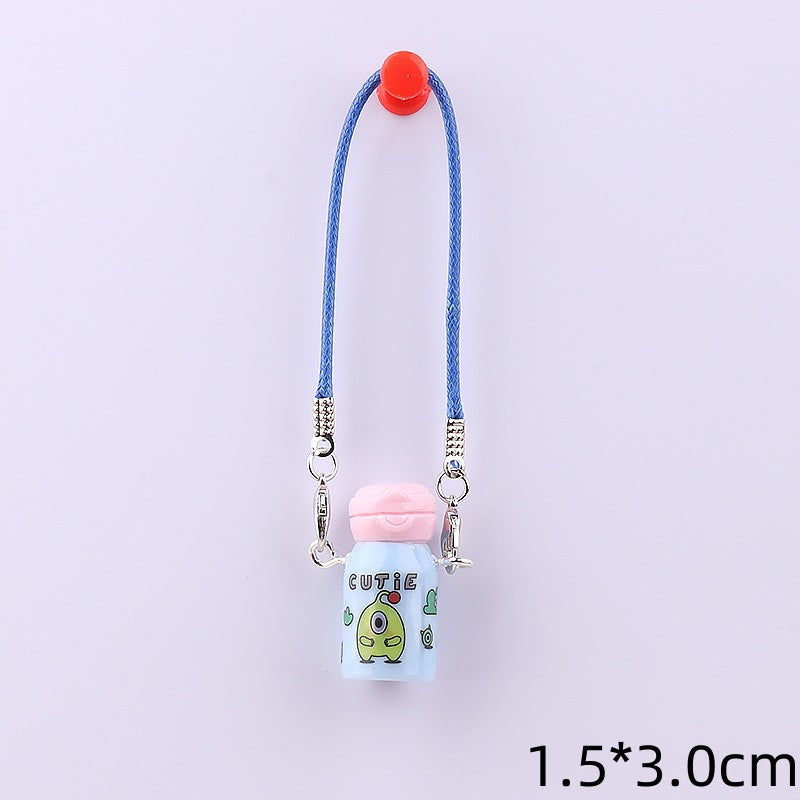 Wholesale Cute cartoon mini kettle thermos cup doll accessories