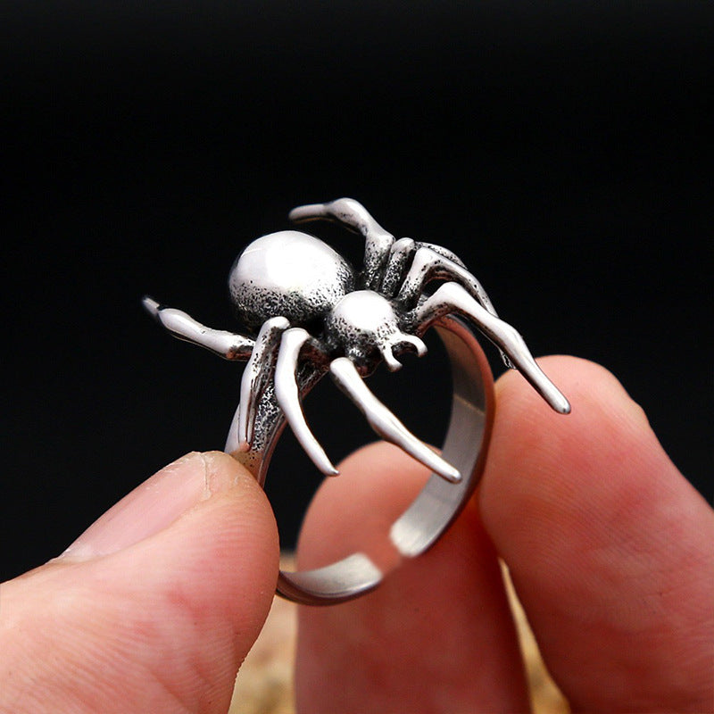 Wholesale Exaggerated  Ring Insect Shape Unisex Jewelry Accessory