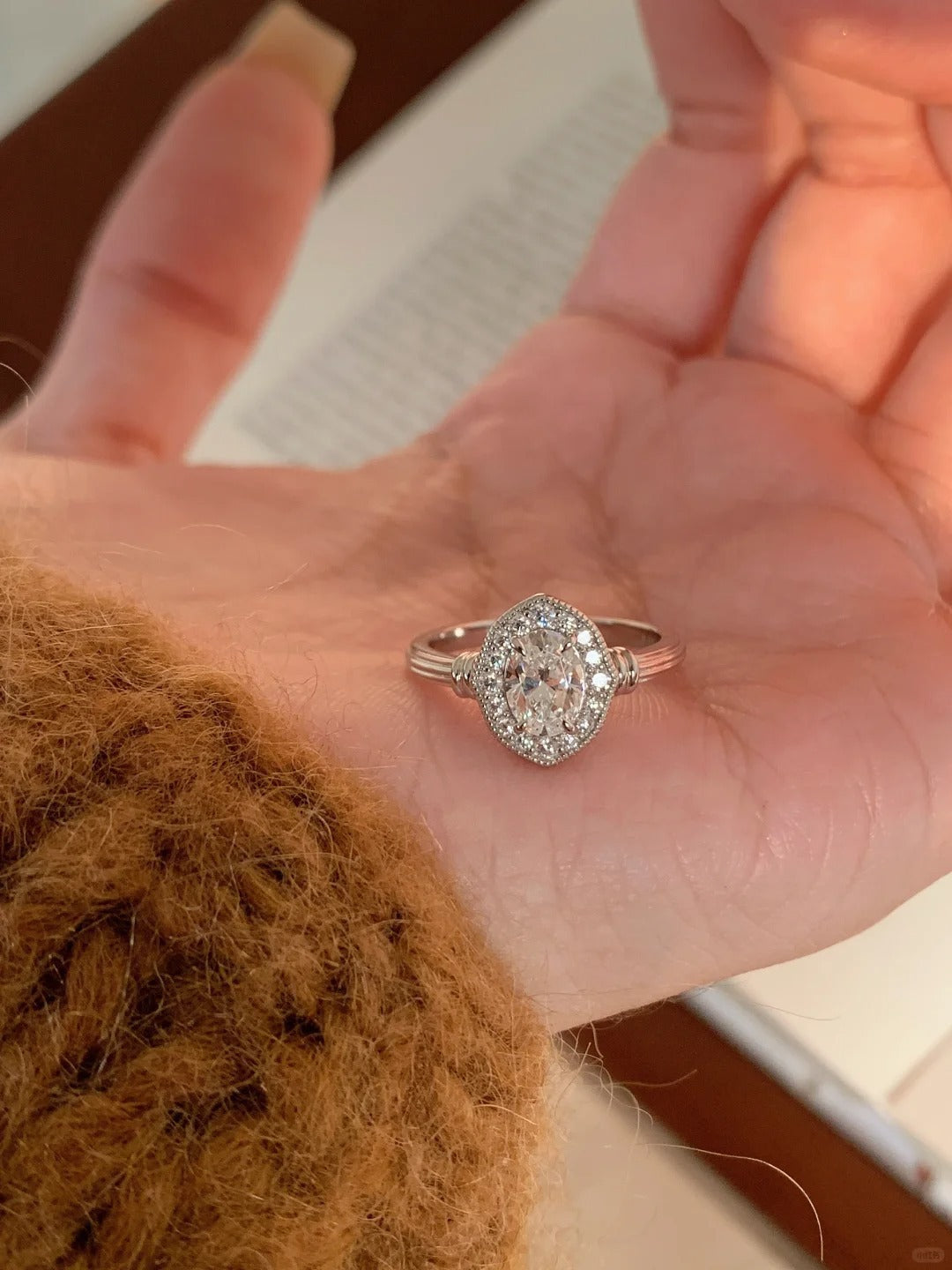 Wholesale Vigilante Oversized Diamond Stacking Ring