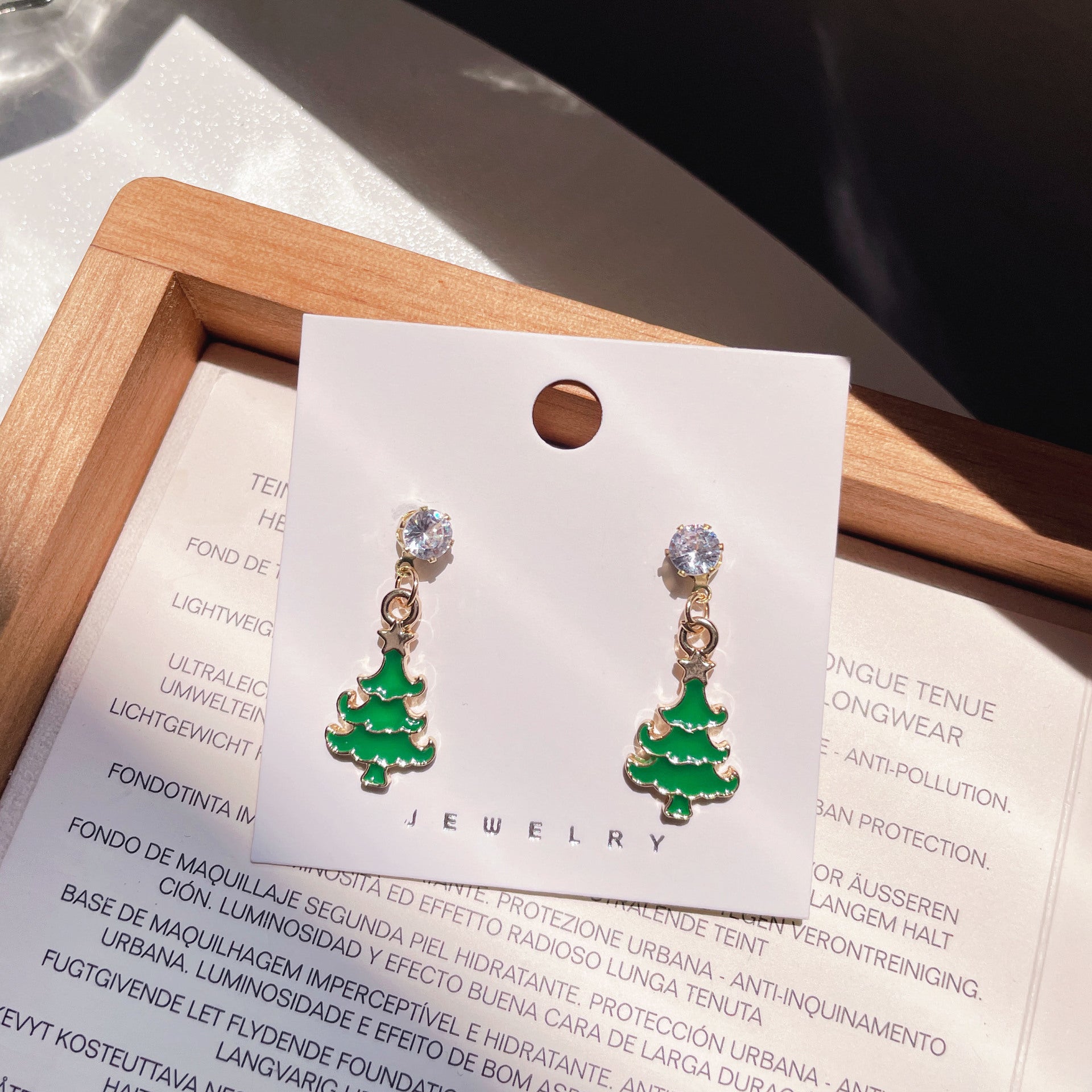 Wholesale Christmas Cute Santa Elk Earrings ACC-ES-Yijia004