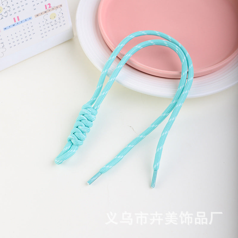 Wholesale  hand-woven rope diamond knot keychains
