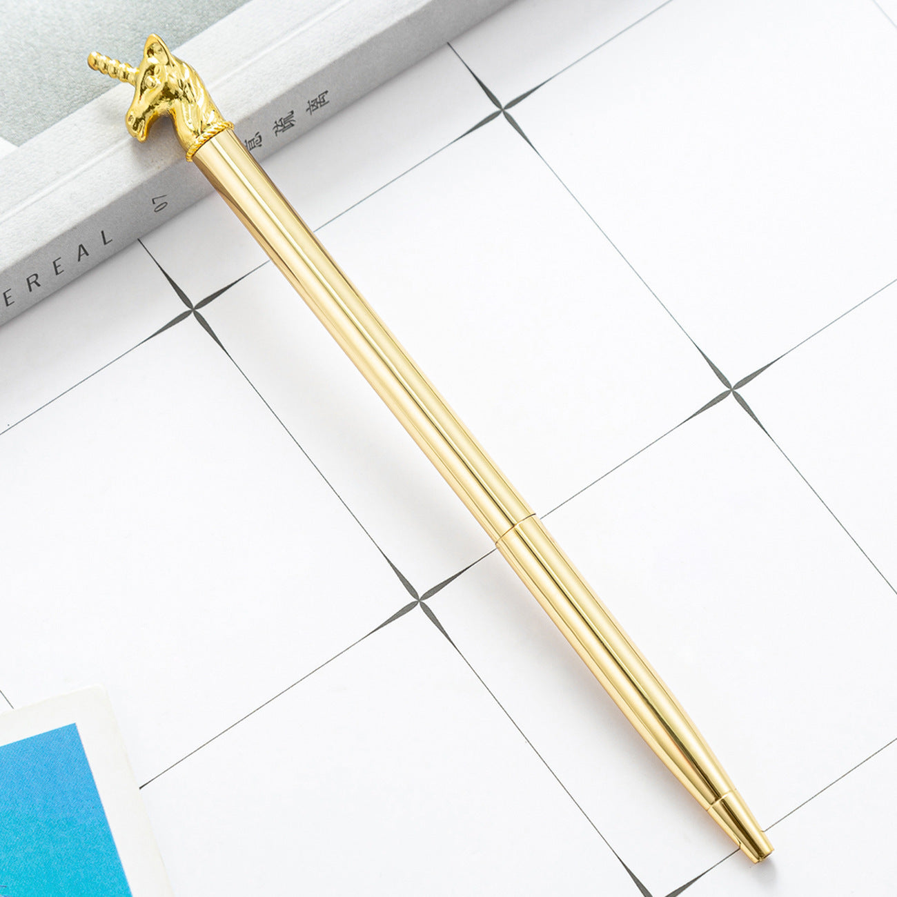 Wholesale  Creative Cartoon Unicorn Shape Ballpoint Pen