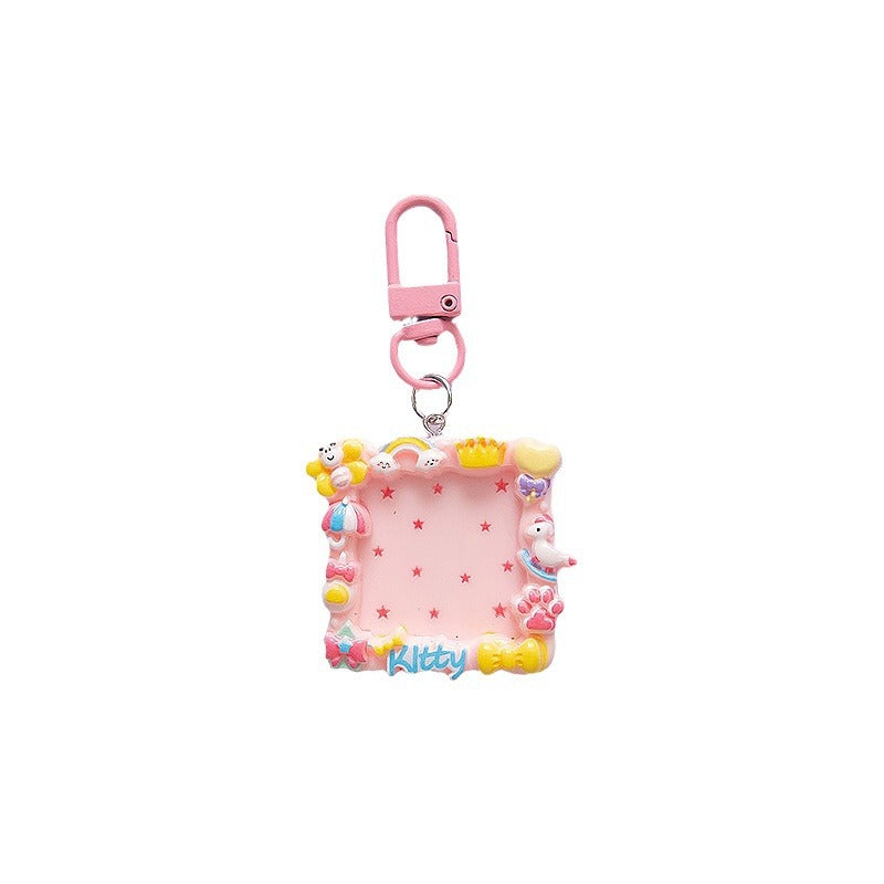 Wholesale Cartoon Creative Photo Frame Keychain