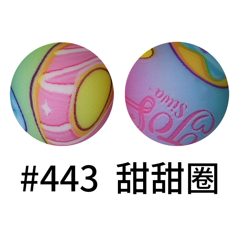 Wholesale 50pcs 15mm Western Style Leopard Skull Color Aztec Printed Silicone Balls Beads ACC-BDS-HeSheng002