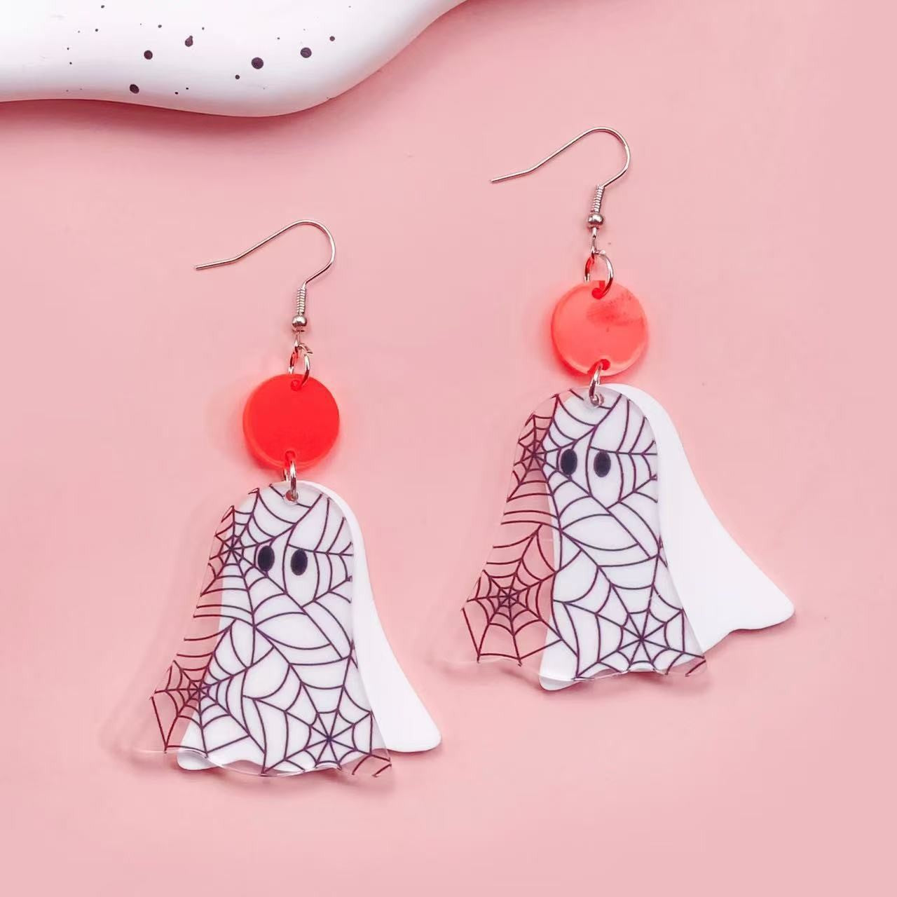 Wholesale  Ghost Acrylic Earrings