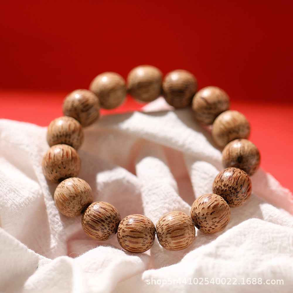 Wholesale Natural Blue Gradient Bodhi Seed Bracelet Buddhist Prayer Beads Fashion Accessory