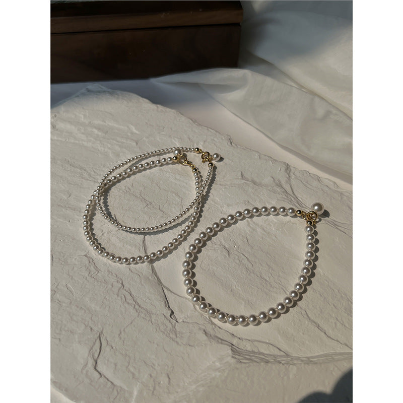 Wholesale  round pearl simple bracelet